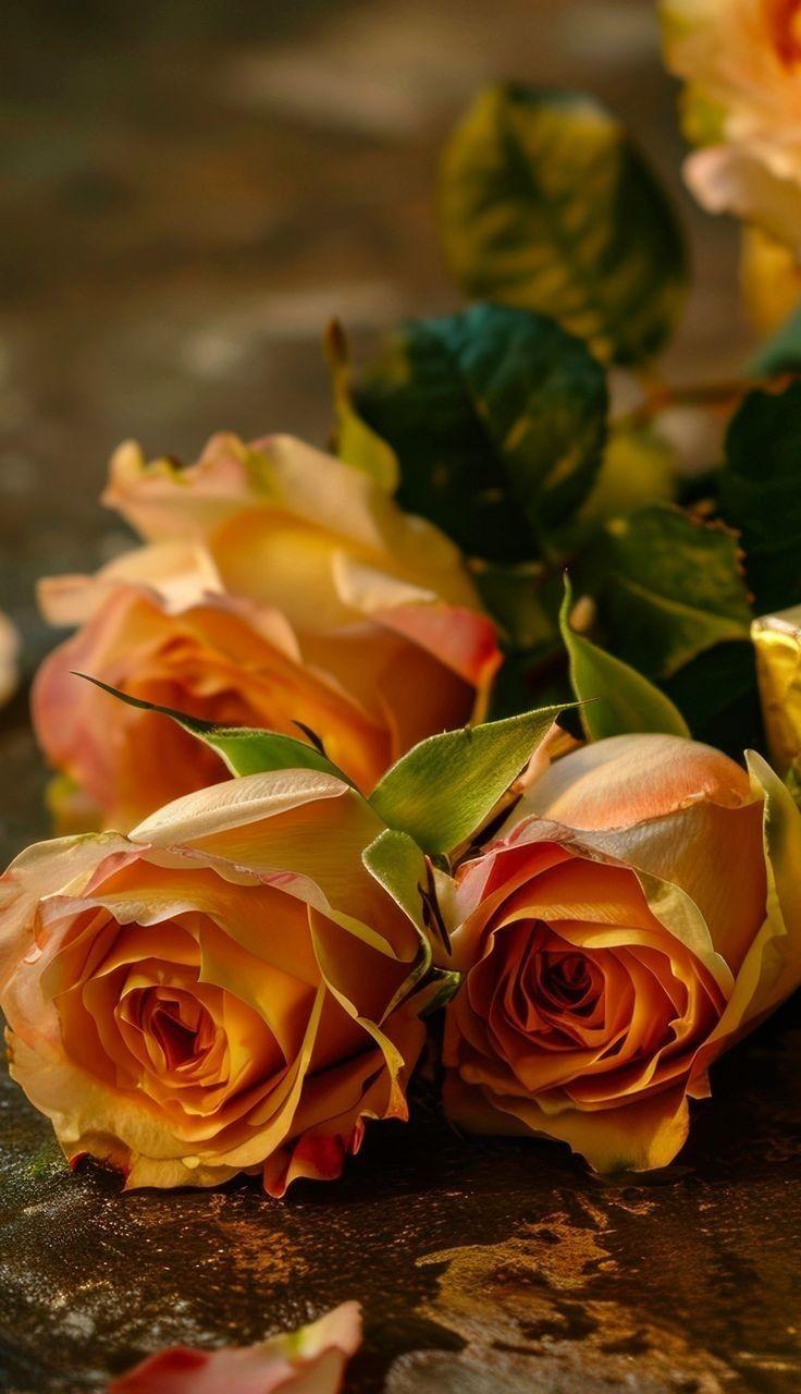 Morning Dew Kiss: Serene Floral Harmony